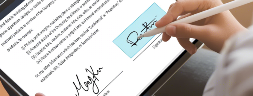 Дигитален подпис върху таблет – саморъчен или електронен подпис? 1 Дигитален подпис върху таблет – саморъчен или електронен подпис?